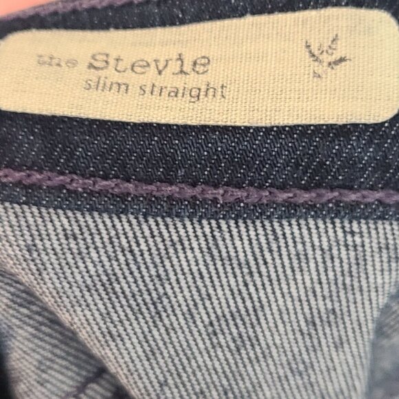 Adriano Goldschmeid Women's Stevie Slim Straight Jeans Blue Size 34x28 size 10 - Picture 8 of 8